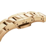 Daniel Wellington Iconic Link Unitone Gold Dial Gold Steel Strap Watch For Women - DW00100403