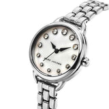Marc Jacobs Betty Mother of Pearl White Dial Silver Steel Strap Watch for Women - MJ3510