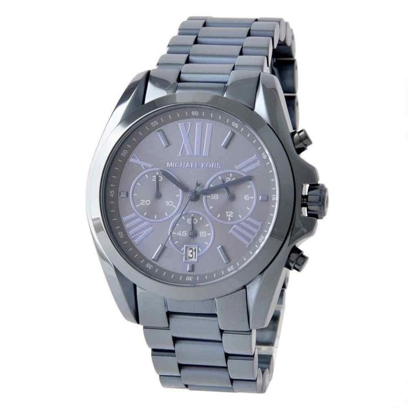 Michael Kors Bradshaw Blue Dial Blue Steel Strap Watch for Men - MK6248