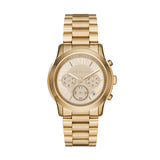 Michael Kors Cooper Gold Dial Gold Steel Strap Watch for Women - MK6274