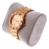Guess Glisten Multifunction Quartz Rose Gold Dial Rose Gold Steel Strap Watch For Women - W16017L1