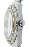 Guess Luna Diamonds Silver Dial Silver Steel Strap Watch for Women - W0729L1