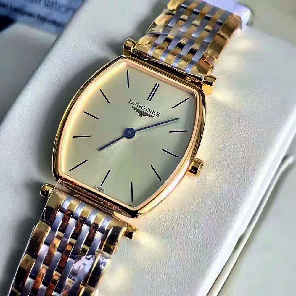 Longines La Grande Classique Tonneau 22 Yellow Gold Watch for Women - L4.205.2.32.7