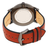 Fossil The Minimalist 3H Grey Dial Brown Leather Strap Watch for Men - FS5479