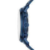 Fossil Neutra Chronograph Blue Dial Blue Steel Strap Watch for Men - FS5826