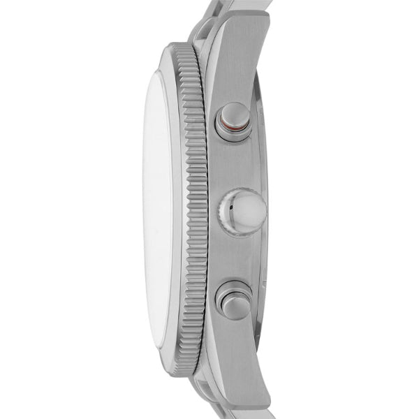 Fossil Perfect Boyfriend Taupe Dial Silver Steel Strap Watch for Women - ES4146