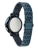 Fossil Jacqueline Blue Dial Blue Steel Strap Watch for Women - ES4094