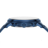 Fossil Neutra Chronograph Blue Dial Blue Steel Strap Watch for Men - FS5826