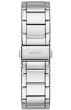 Guess Raven Diamonds Silver Dial Silver Steel Strap Watch for Women - GW0104L1
