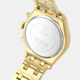 Guess Surge Chronograph Black Dial Gold Steel Strap Watch for Men - W1258G2