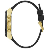 Guess Momentum Black Dial Black Rubber Strap Watch for Men - GW0263G1