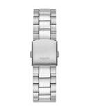 Guess Connoisseur Silver Dial Silver Steel Strap Watch for Men - GW0265G6