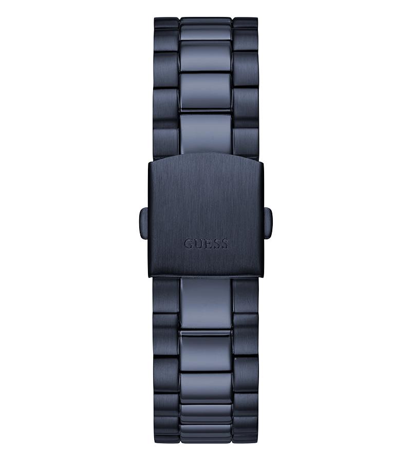 Guess Connoisseur Quartz Blue Dial Blue Steel Strap Watch For Men - GW0265G9