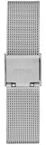 Guess Fame Diamonds Silver Dial Silver Mesh Bracelet Watch for Women - GW0508L1