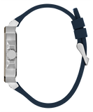 Guess Leo Chronograph Navy Blue Dial Blue Silicone Strap Watch For Men - GW0637G1