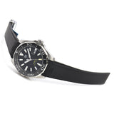 Tag Heuer Aquaracer Calibre 5 Automatic Black Dial Black Rubber Strap Watch for Men - WAY201A.FT6142