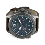 Hugo Boss Nomad Blue Dial Brown Leather Strap Watch for Men - 1513773