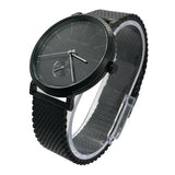 Michael Kors Irving Quartz Black Dial Black Mesh Bracelet Watch For Men - MK8742