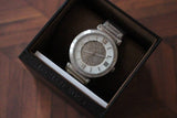 Michael Kors Catlin Silver Dial Silver Steel Strap Watch for Women - MK3355