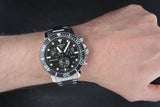 Tissot Seastar 1000 Chronograph Black Dial Silver Steel Strap Watch For Men - T120.417.11.051.00
