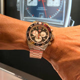 Tag Heuer Formula 1 Indy 500 Special Edition Black Dial Silver Steel Strap Watch for Men - CAZ101V.BA0842