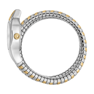 Just Cavalli Ravenna Silver Dial Two Tone Steel Strap Watch for Women - JC1L271M0055