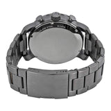 Fossil Nate Chronograph Gunmetal Dial Grey Steel Strap Watch for Men - JR1437