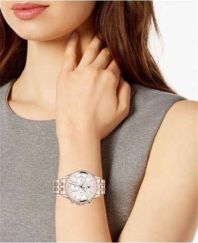 Tommy Hilfiger Ari Diamonds Silver Dial Rose Gold Steel Strap Watch for Women - 1781978