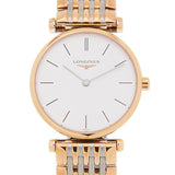 Longines La Grande Classique De Longines White Dial Two Tone Steel Strap Watch for Women - L4.209.1.92.7