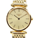 Longines La Grande Classique de Longines Gold Dial Gold Mesh Bracelet Watch for Women - L4.209.2.31.8