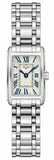 Longines Dolcevita White Dial Silver Steel Strap Watch for Women - L5.258.4.71.6