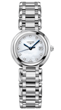 Longines PrimaLuna Mother of Pearl Dial Silver Steel Strap Watch for Women - L8.110.4.87.6