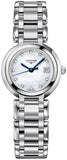 Longines PrimaLuna Mother of Pearl Dial Silver Steel Strap Watch for Women - L8.110.4.87.6