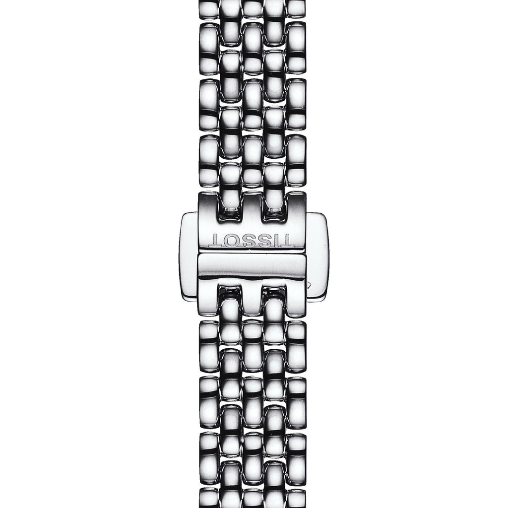 Tissot T Lady Lovely Silver Dial Silver Steel Strap Watch For Women - T058.009.11.031.00