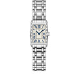 Longines Dolcevita Diamonds Silver Dial Silver Steel Strap Watch for Women - L5.258.0.71.6