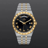 Tudor Royal Automatic Black Dial Two Tone Steel Strap Watch for Men - M28603-0003