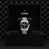 Tudor Black Bay Automatic Black Dial Silver Steel Strap Watch for Men - M79540-0001
