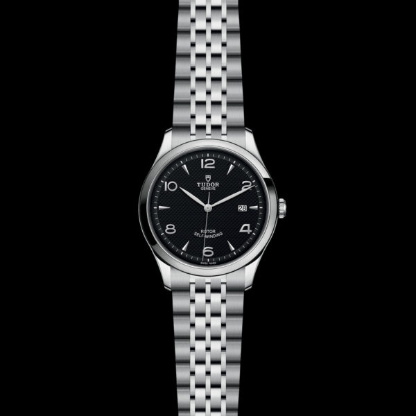 Tudor 1926 Automatic Black Dial Silver Steel Strap Watch for Men - M91650-0002