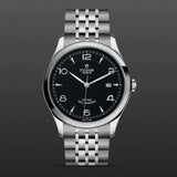 Tudor 1926 Automatic Black Dial Silver Steel Strap Watch for Men - M91650-0002