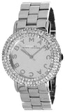 Marc Jacobs Marci Silver Dial Silver Steel Strap Watch for Women - MBM3190