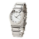 Marc Jacobs White Dial Silver Steel Strap Watch for Women - MBM3052