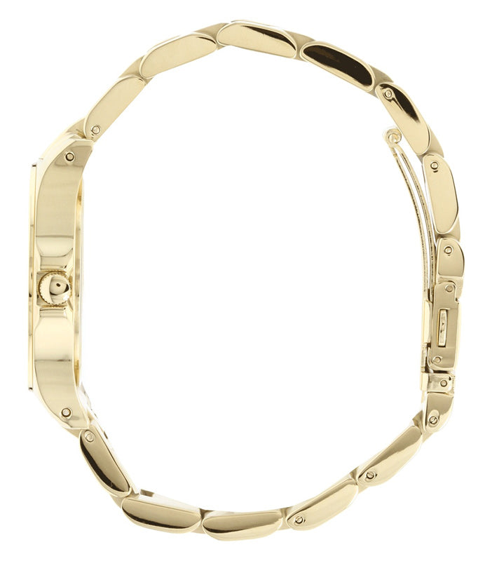 Marc Jacobs Blade Gold Dial Gold Steel Strap Watch for Women - MBM3126