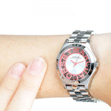 Marc Jacobs Henry Silver Dial Silver Steel Strap Watch for Women - MBM3294