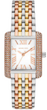 Michael Kors Emery Three-Hand White Dial Two Tone Steel Strap Watch for Women - MK4744