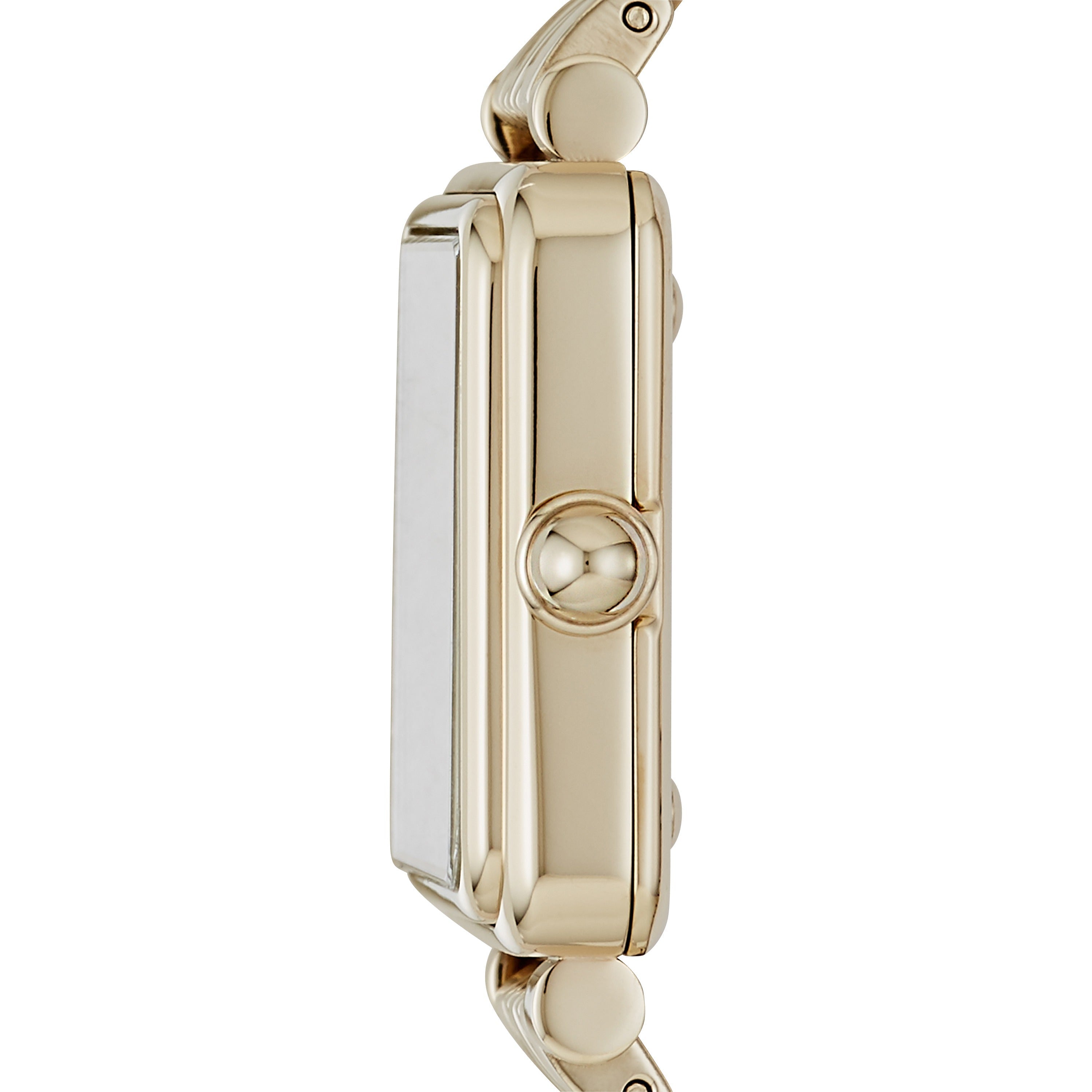 Marc Jacobs Vic Silver Dial Gold Steel Strap Watch for Women - MJ3462