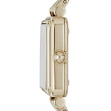 Marc Jacobs Vic Silver Dial Gold Steel Strap Watch for Women - MJ3462