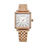 Marc Jacobs Vic Silver Dial Rose Gold Steel Strap Watch for Women - MJ3514