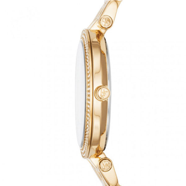 Michael Kors Darci Gold Dial Gold Steel Strap Watch for Women - MK3430