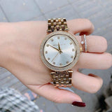 Michael Kors Darci Gold Dial Gold Stainless Steel Strap Watch for Women - MK3216