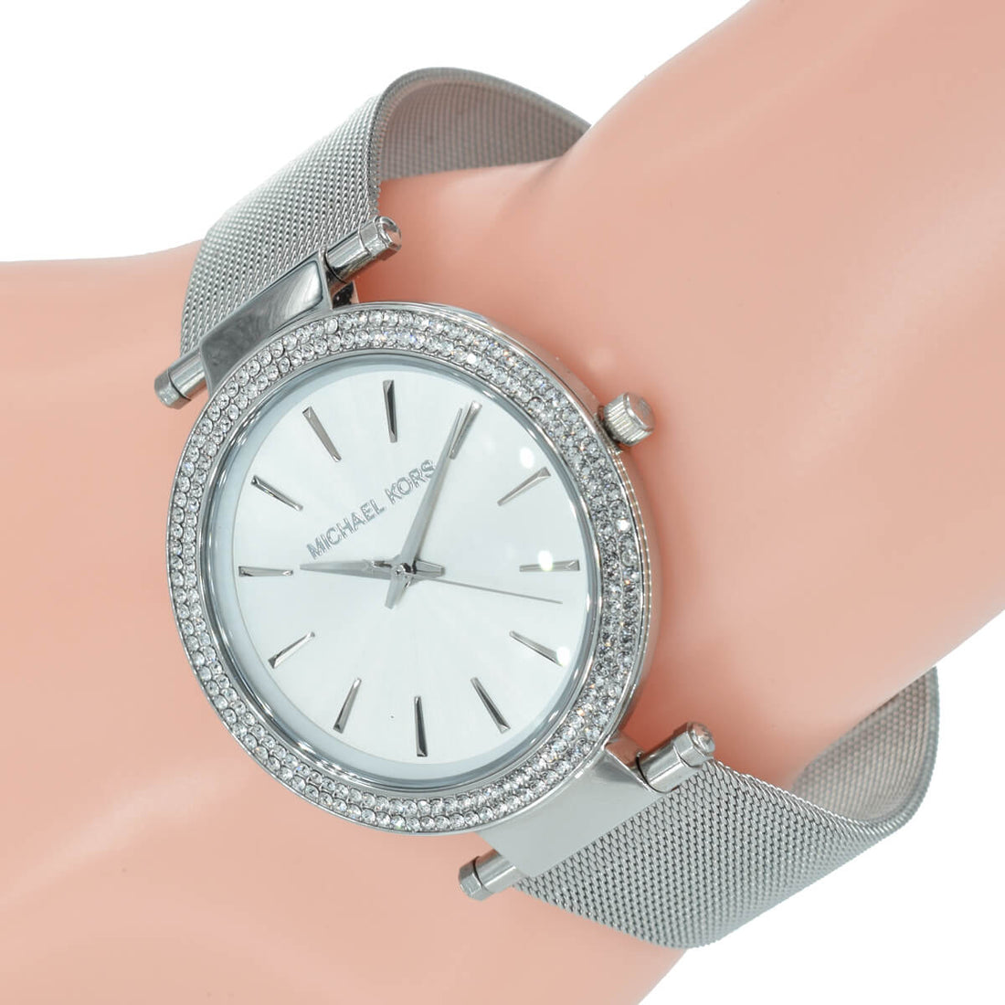 Michael Kors Darci Silver Dial Silver Mesh Bracelet Watch for Women - MK3367
